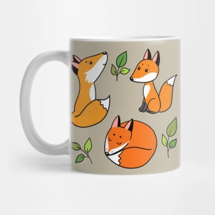 Cute foxes Mug